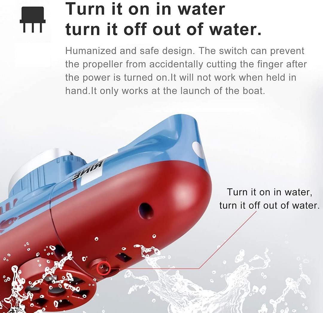 Amazon.co.jp: ミニRC潜水艦、ラジコン防水核Uボート、水中潜水艦