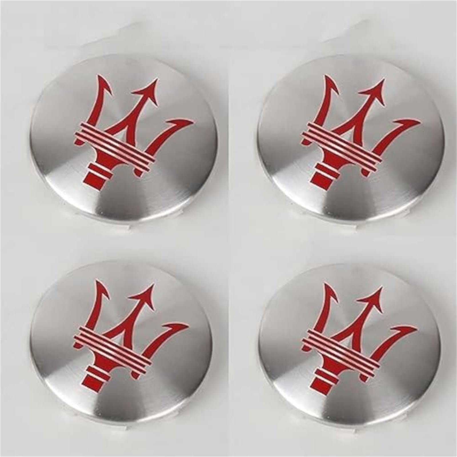 KTGCOZSWheel Centre Cap for Maserati Granturismo Levante Ghibli Cabrio GT Quattroporte 60mm,DustProof Car Wheel Center Caps Hubcaps,Wear Resistant Hub Center Caps.,B