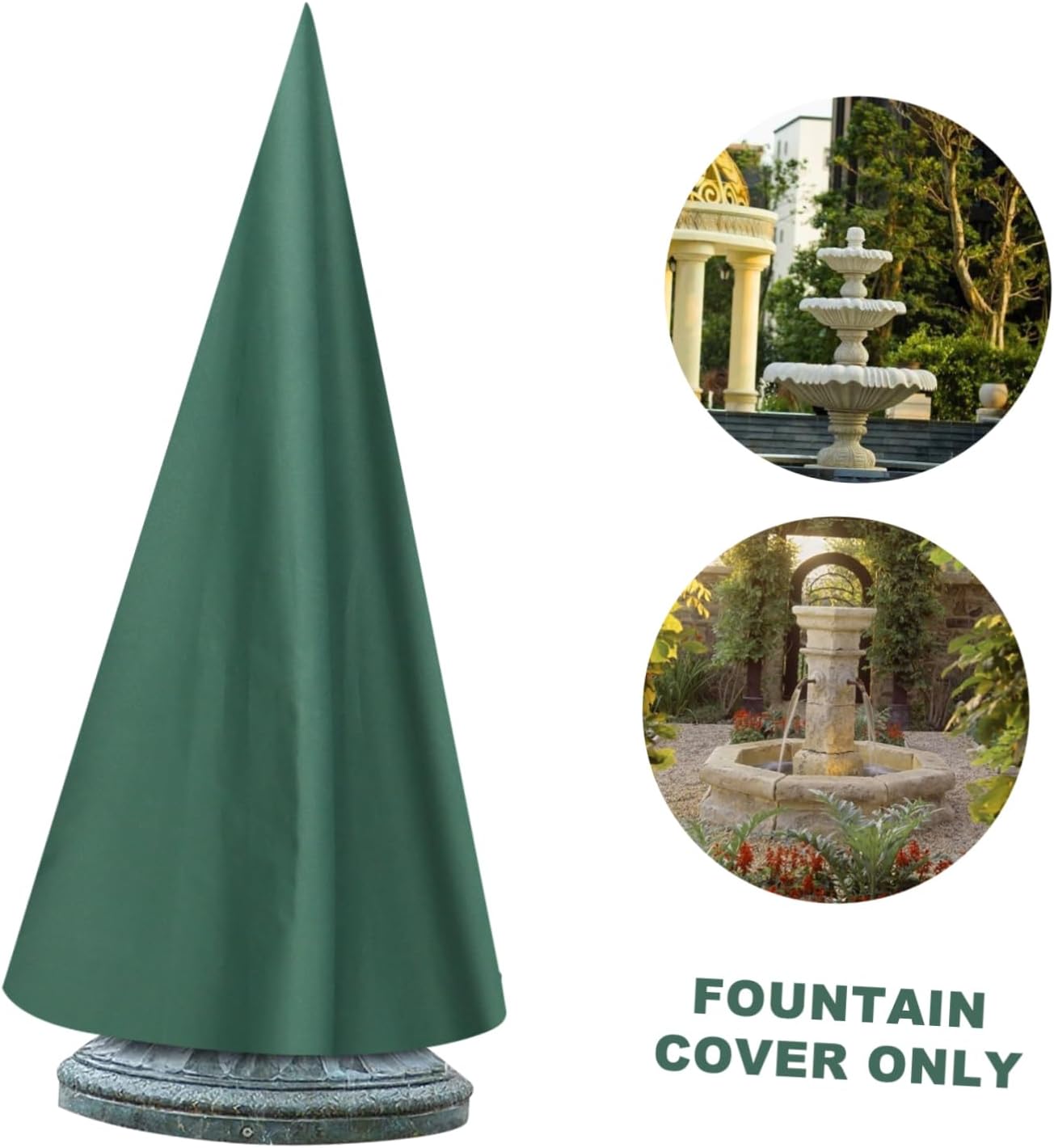 POPETPOP Statue Cover Fountain Outdoor Furniture Fountain Shield Uv-Resistant Quick Off Patio Accessory