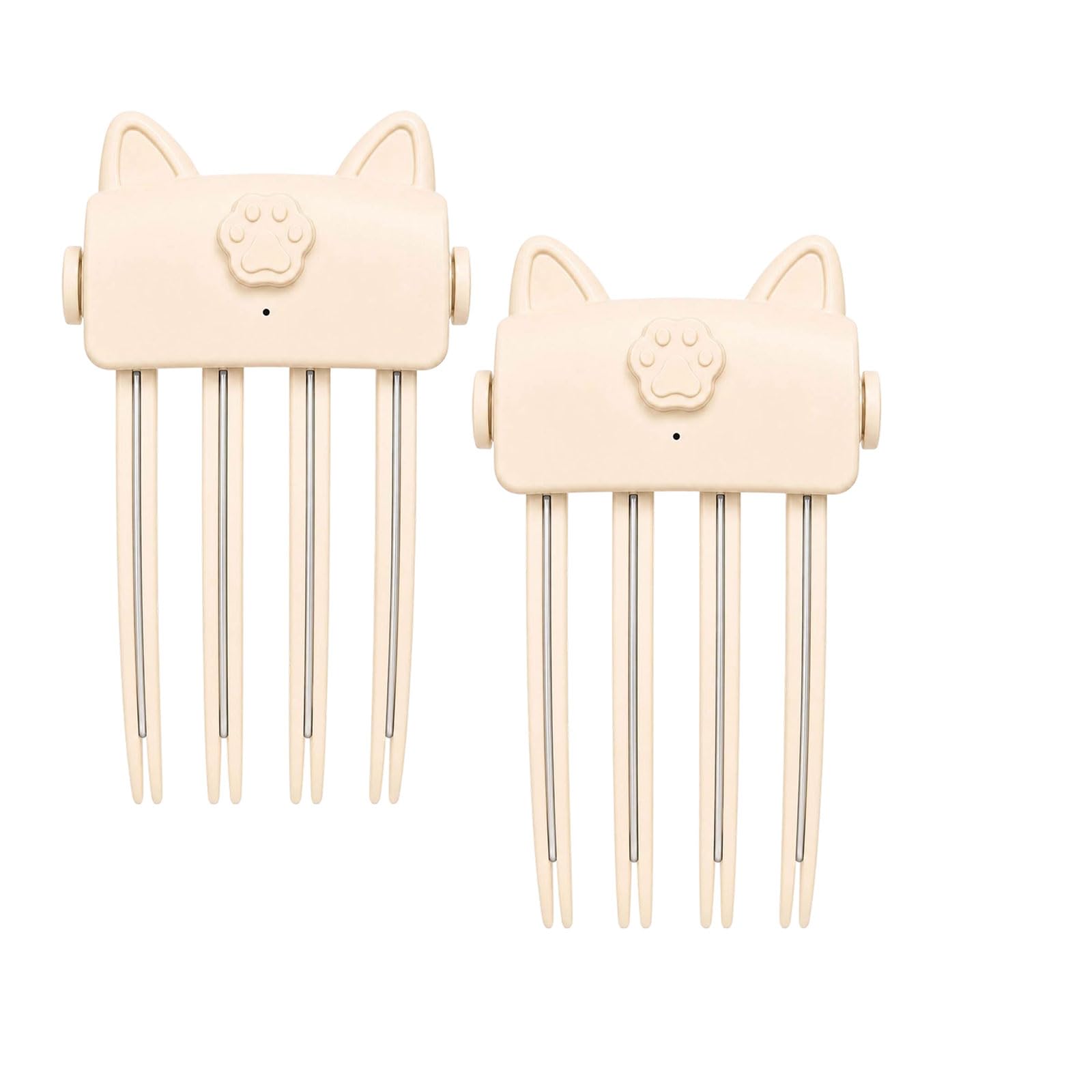 Pinces chauffantes sans fil rechargeables pour cheveux fins | Volumateur de racines, chauffage rapide, aspect naturel sans marques volumisantes avec 2 température pour cheveux fins et plats (2PCS)