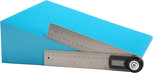 Miniatura 7 de DEAYOU Paquete de 2 cuñas de espuma de yoga, tabla inclinada elástica de pantorrilla de espuma EVA de 13 pulgadas para mejorar la fuerza de la parte