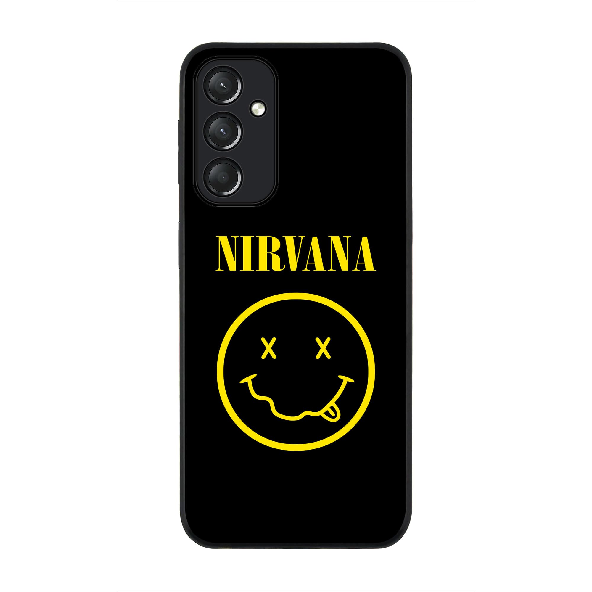 Stylizedd Rugged Black edge case for Samsung Galaxy A05s, Slim fit Soft Case Flexible Rubber Edges Anti Drop TPU Gel Thin Cover - Nirvana