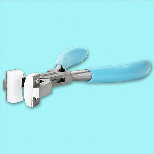 Miniatura 7 de ABBECIAO Alicates para doblar pulsera de nailon con 12 unidades de aluminio anodizado con bordes desbarbados de 38 x 6 pulgadas - 14ga. Grueso para