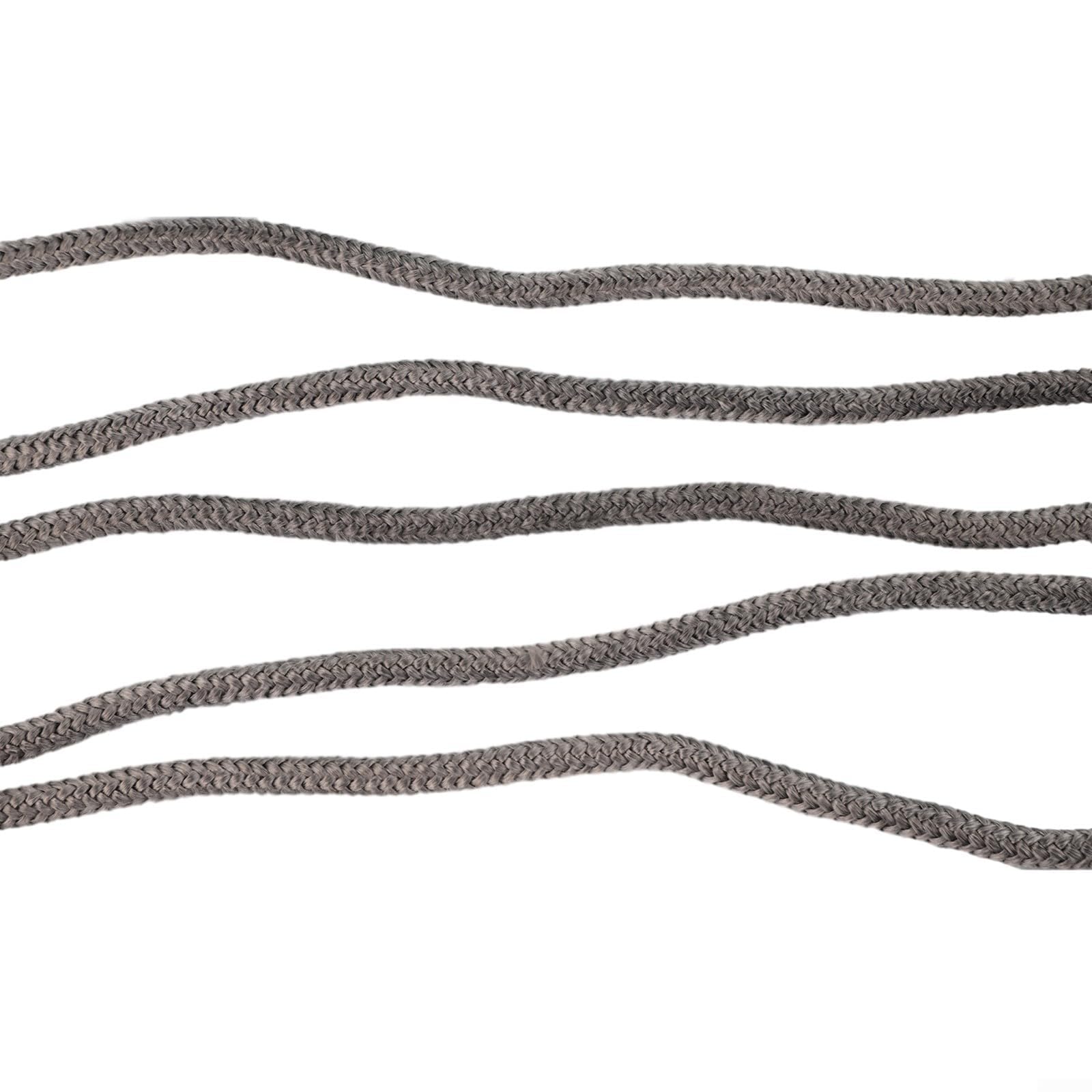 Guarnizione in fibra di vetro da 3 m, per porta della stufa, 9 mm, per stufe, camini, bruciatori a legna, vetro