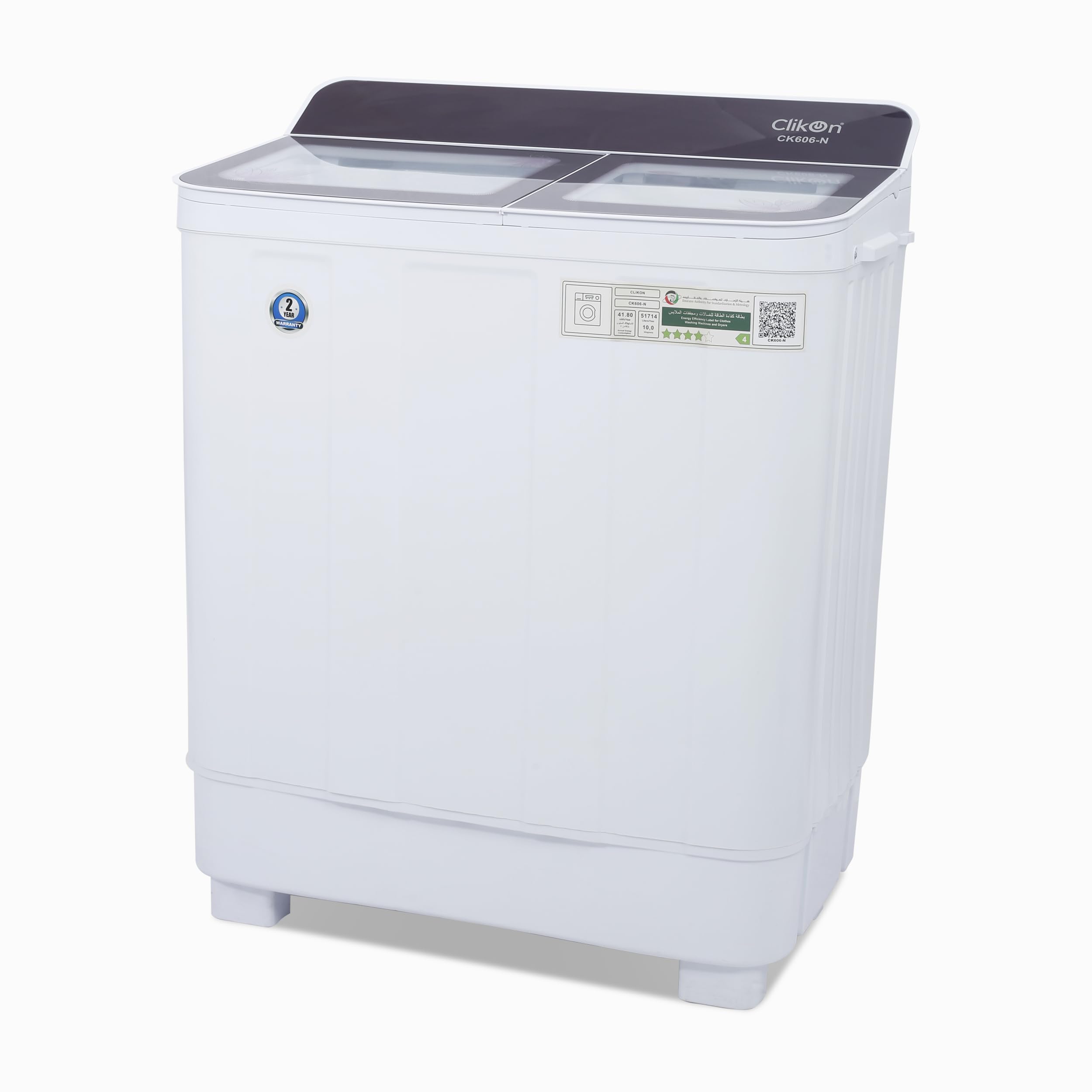 Clikon CK606-N Semi-Automatic Washing Machine