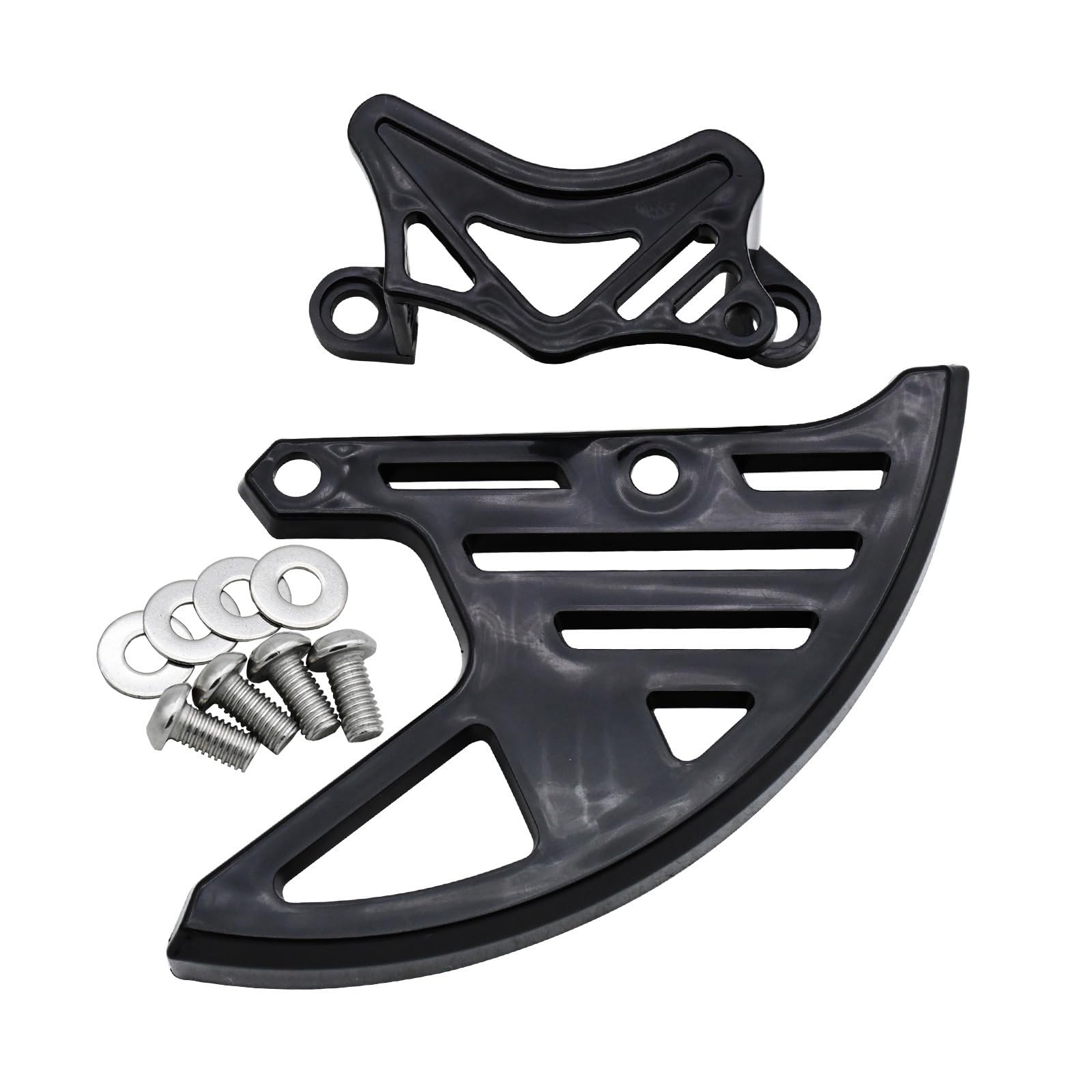 Bremsstaubschutz Fit Für HONDA CR CRF 250X 450X 250RX 450RX 450L 125R 250R 450R 2002-2022 Hinten Bremsscheibe Abdeckung Sattel Schutz Bremsscheiben Abdeckungen(Black Set)