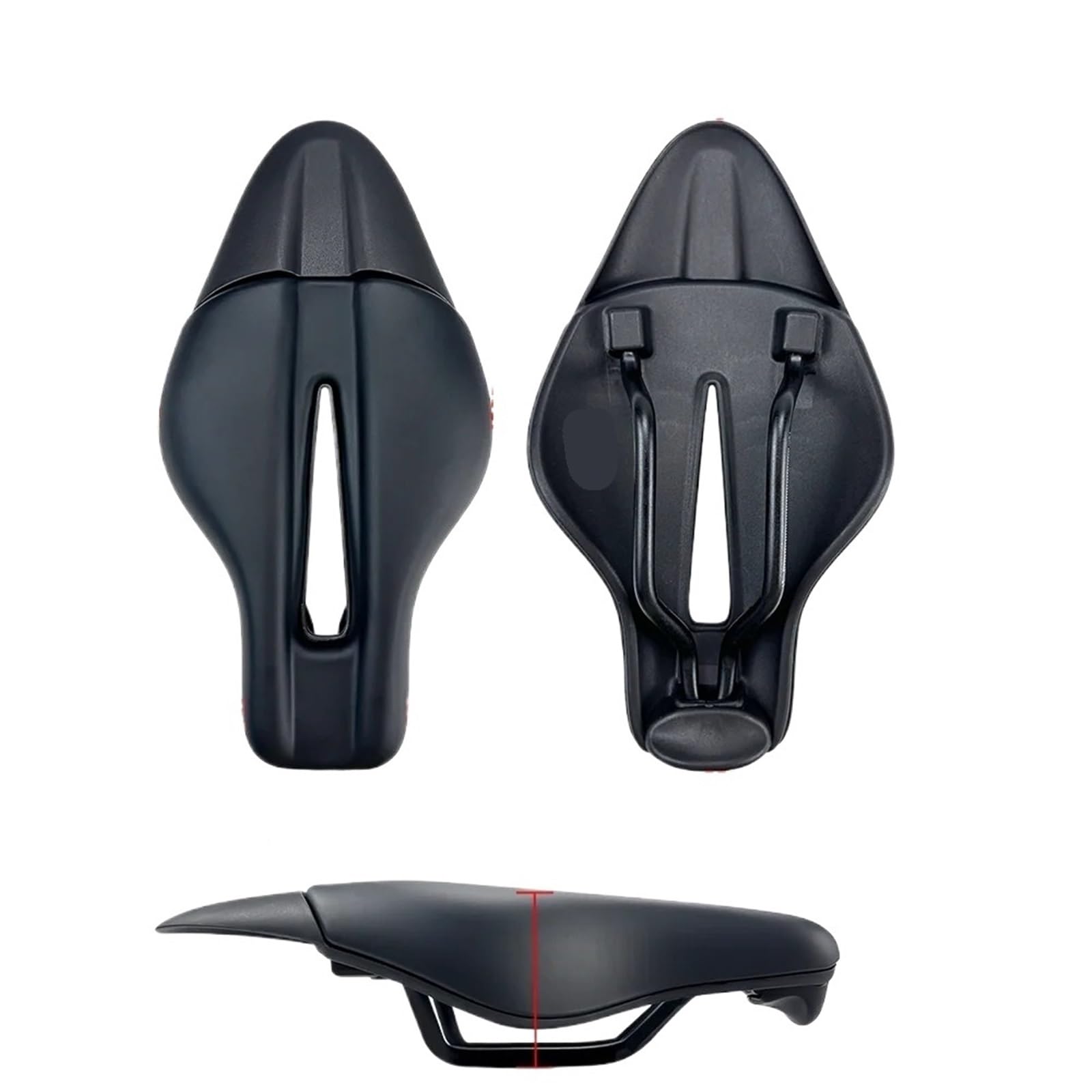 Siodełko rowerowe z nadrukiem 3D, krótki nosek, do roweru górskiego, szosowego, roweru wyścigowego, roweru triathlonowego i stałego roweru zębatkowego.