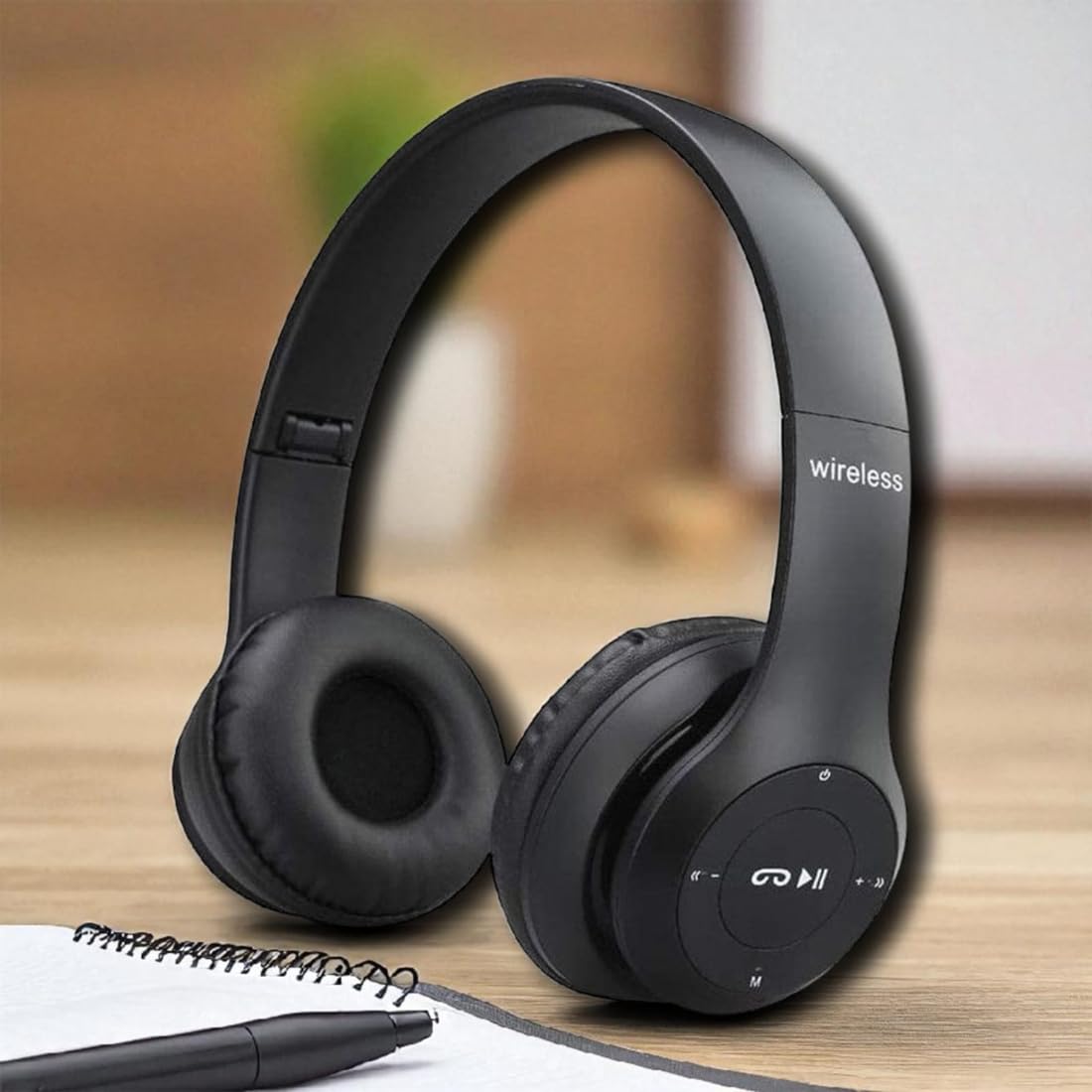 Casa Tech Wireless Over-Ear Bluetooth Headphones Foldable, Lightweight & Stylish Long Battery Backup & Superior Audio Quality-image-6