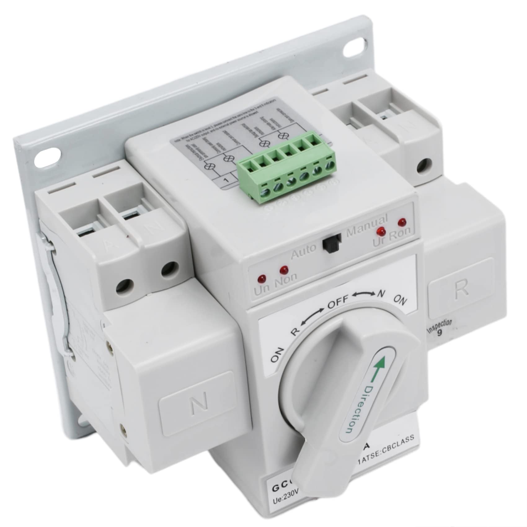 Buy JUJNE 2P 63A MCB Type ATS Dual Automatic Transfer Switch Transfer