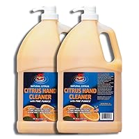 Vista 8 de Force 5 - Limpiador de manos cítrico para mecánicos - Jabón mecánico de alta resistencia con piedra pómez natural. Elimina rápidamente la suciedad