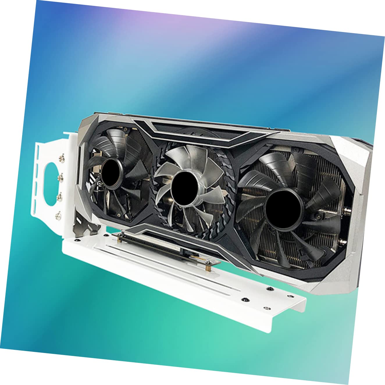 Mobestech Soporte Gpu Soporte Vertical para Computadora para I-E Accesorio De Soporte De Chasis Ángulo Gráfico Tarjeta De Montaje De Video Grado