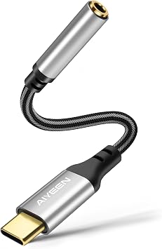 Type-C - 3.5mm USB C - AUX DAC 13cm