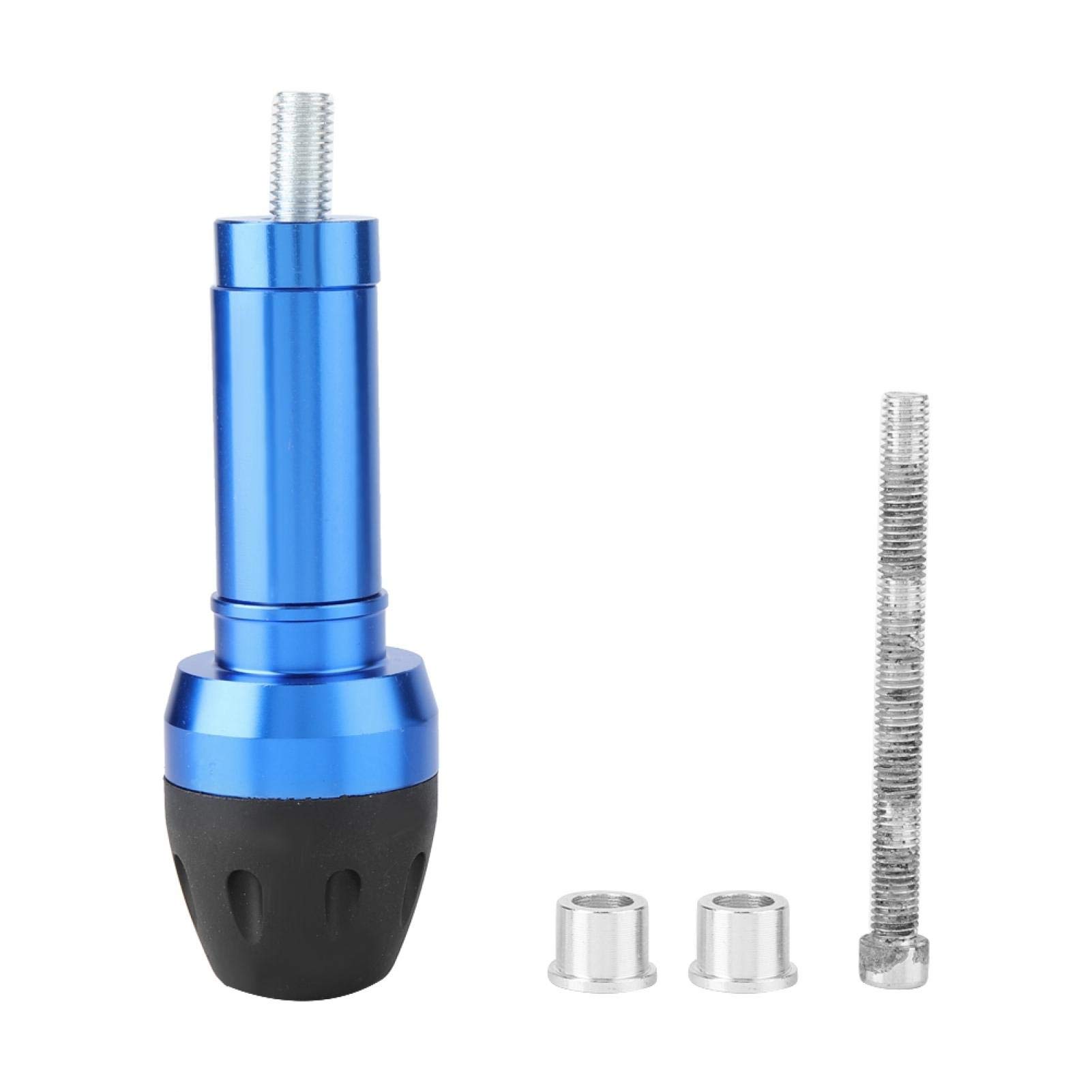 Fydun Cadre de Moto Anti-Collision Slider Crash, Bleu Cadre de Moto Anti-Collision Protection Contre Les Chutes Slider Crash en Aluminium Protecteur de Chute de Moto
