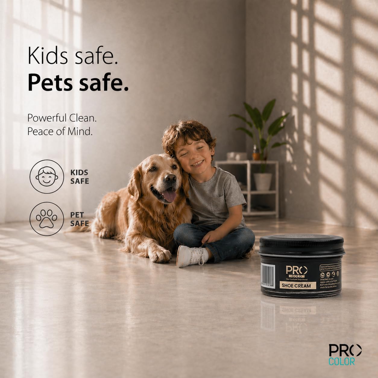 PRO Shoe Cream Polish - 45 ML, Mahagony | Natural Waxes Formula for Leather Shoes | Enriched with Carnauba & Bees Wax | Long-Lasting Shine | Leather Shoe Cream Polish 2