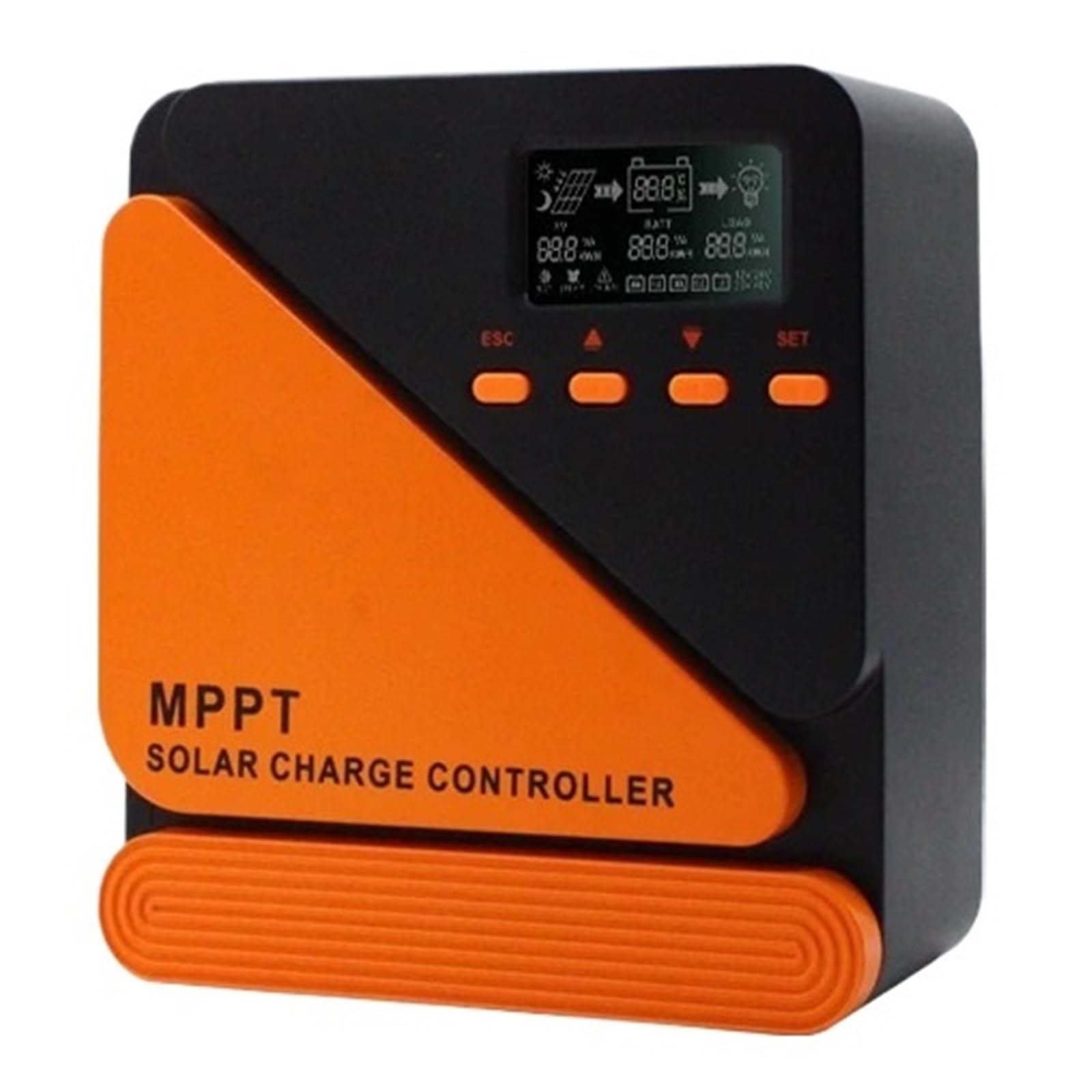 Regulator Ładowania Słonecznego MPPT 60A 50A 40A 30A 20A 10A Panel Słoneczny 12V 24V Akumulator PV Wejście 100VOC(MPPT 40A)