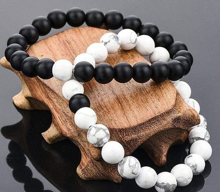 Image of Honbon Fancy Designer Beads Evil Eye Charms Bracelet,Handmade Unisex Nazar Bracelets,Friendship Band for All -Girls, Boys, Men & Women