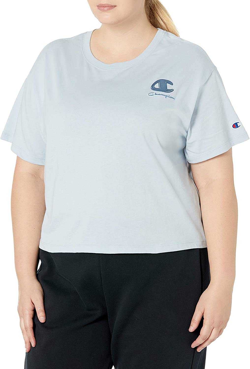 Champion Women's Cropped T-Shirt, Classic Cropped Tee Shirt for Women,Crop Top T Shirts For Women — view 7