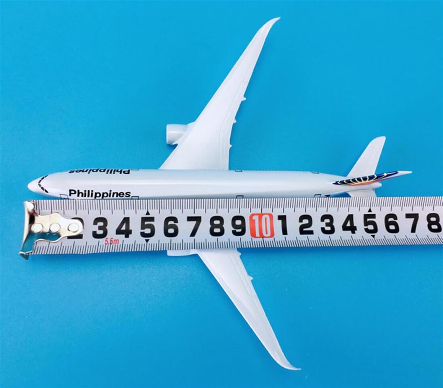 Miniature Scale 1 368 16cm Airplane Model Aircrafts Airbus A350-900 for Philippines Finished Product Plane Flying Toy Game Kits