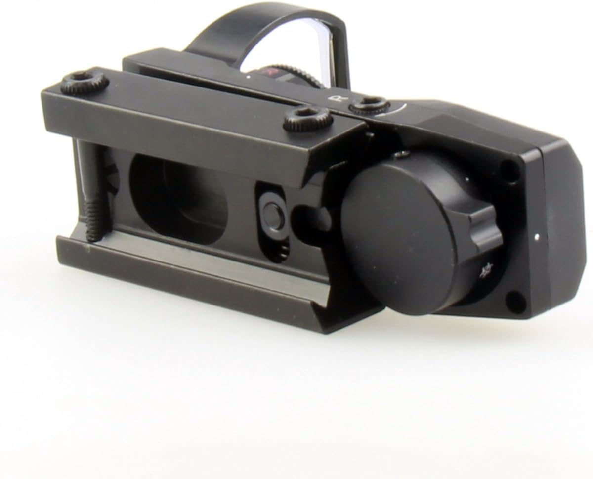 TACFUN Reflex Red/Green Dot Sight w/4 Reticles Metal Scope Black
