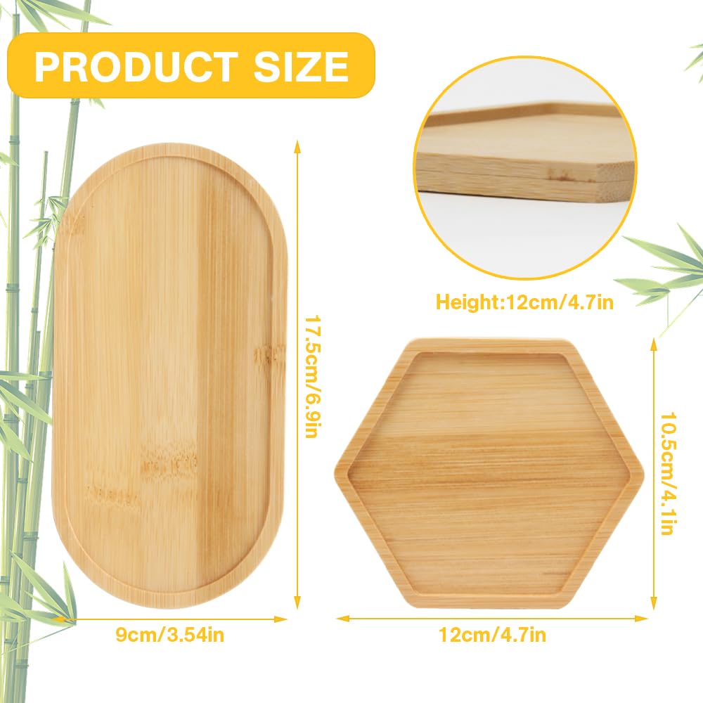 Bandeja De Madera Para Servir Té, Frutas, Caramelos Y Comida | Cuotas