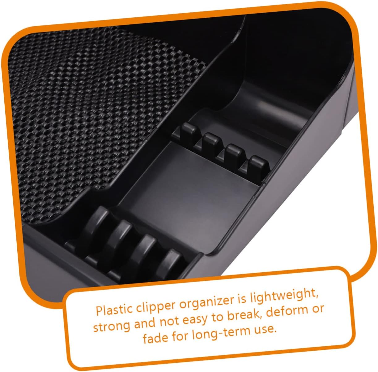 Professional Haircut Salon Station with for Razor Scissors Clippers Portable Hair Keeper Organizer Notches Holder Tray Case Trimmer Barber Clipper Storage Tools