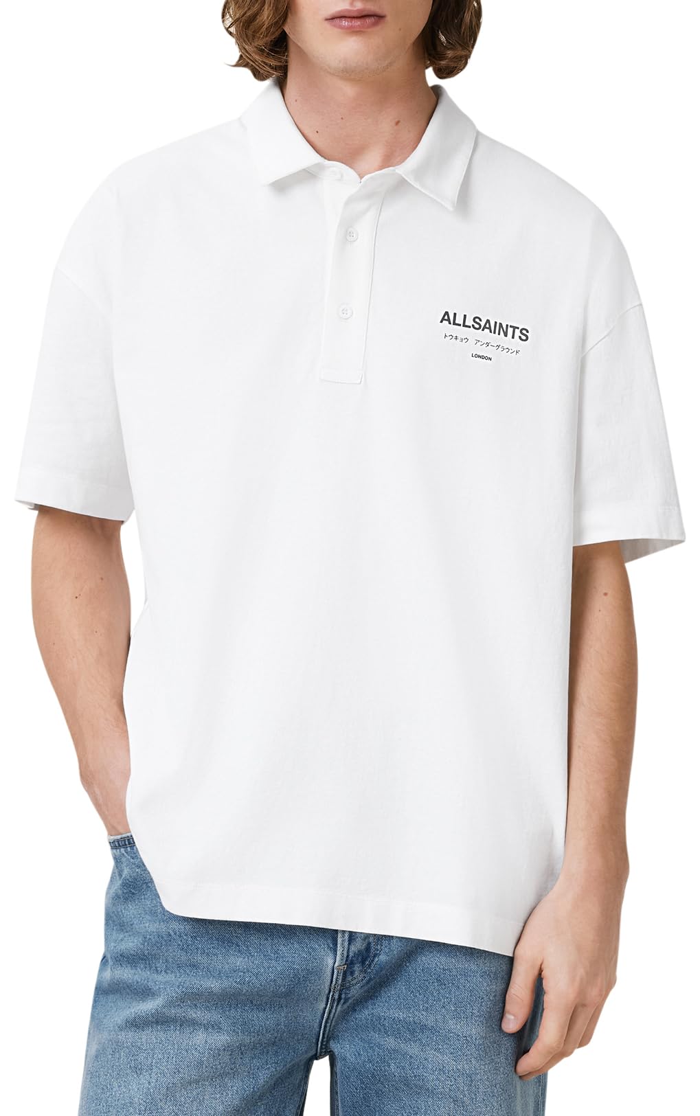 AllSaints Men's Polo