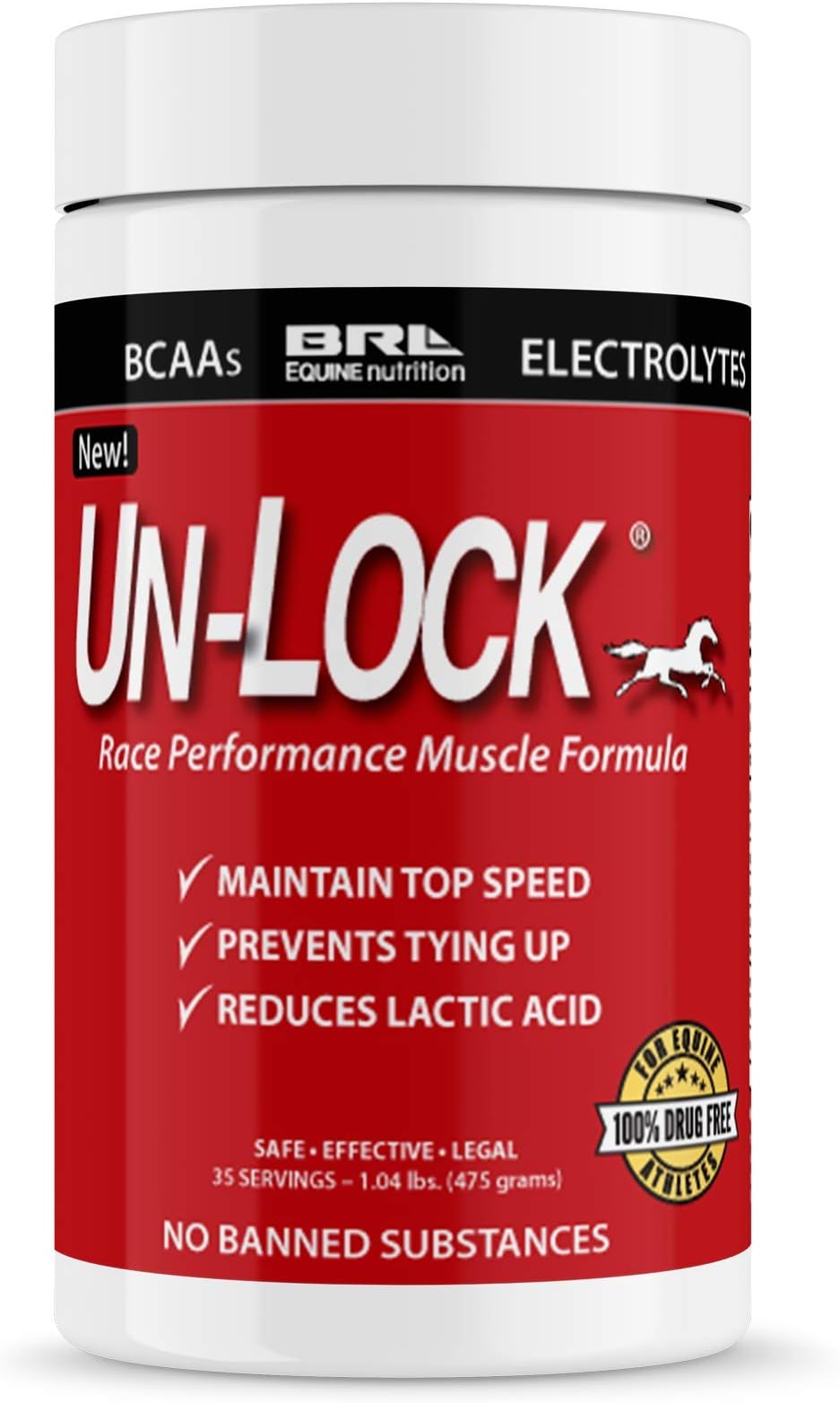 UNLOCK Equine Race Performance Muscle Formula, Powder