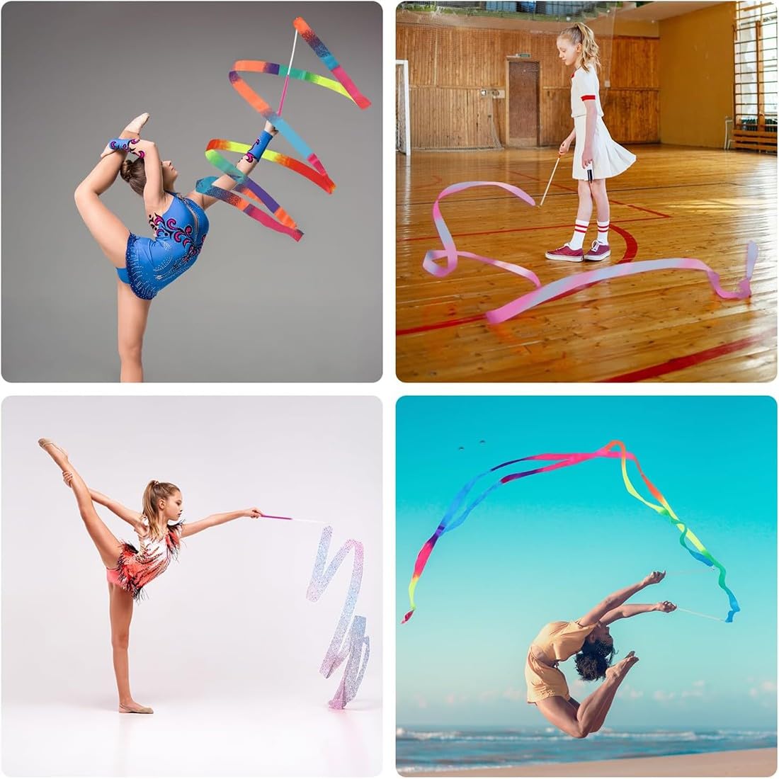 NASTRO MT.6 ART GRADATION COL. 024 NUOVA FIG Sasaki Ginnastica Ritmica - Foto 9