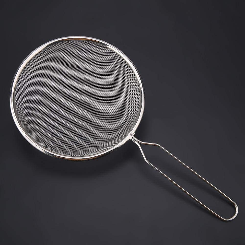 Reptile Sand Shovel, Stainless Steel Sieve Filter for Quick Waste Removal, Durable Pet Litter Scooper with Fine Mesh Screen for Tortoise, Lizard and Small Animal Enclosures