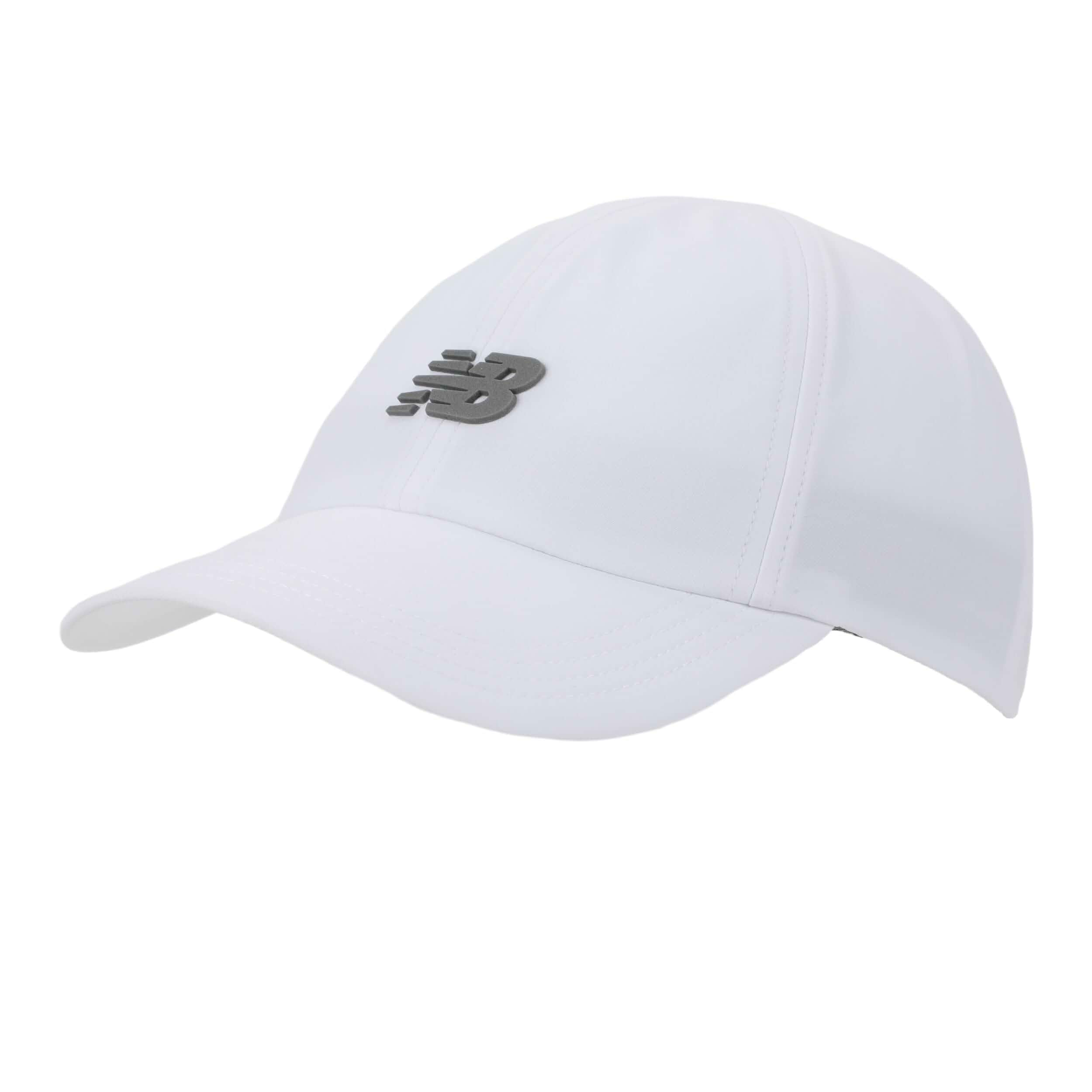 New BalanceMen's, Women's, Unisex 6 Panel Performance Run Hat, Athletic Stylish Caps for Adults, One Size Fits Most, V 2.0 - White, One Size Adjustable
