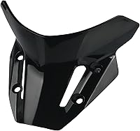 Vista 5 de YUANQIAN Cubierta del parabrisas delantero de motocicleta compatible con MT 09 MT09 MT-09 FZ09 FZ 09 FZ-09 MT-09 SP 2021 2022 2023-Negro