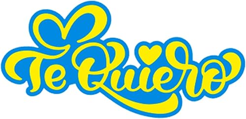 Miniatura 3 de Herramienta de grabado troquelado para hacer tarjetas, plantilla de troqueles de corte en español con texto en inglés "I Love You" para álbumes de