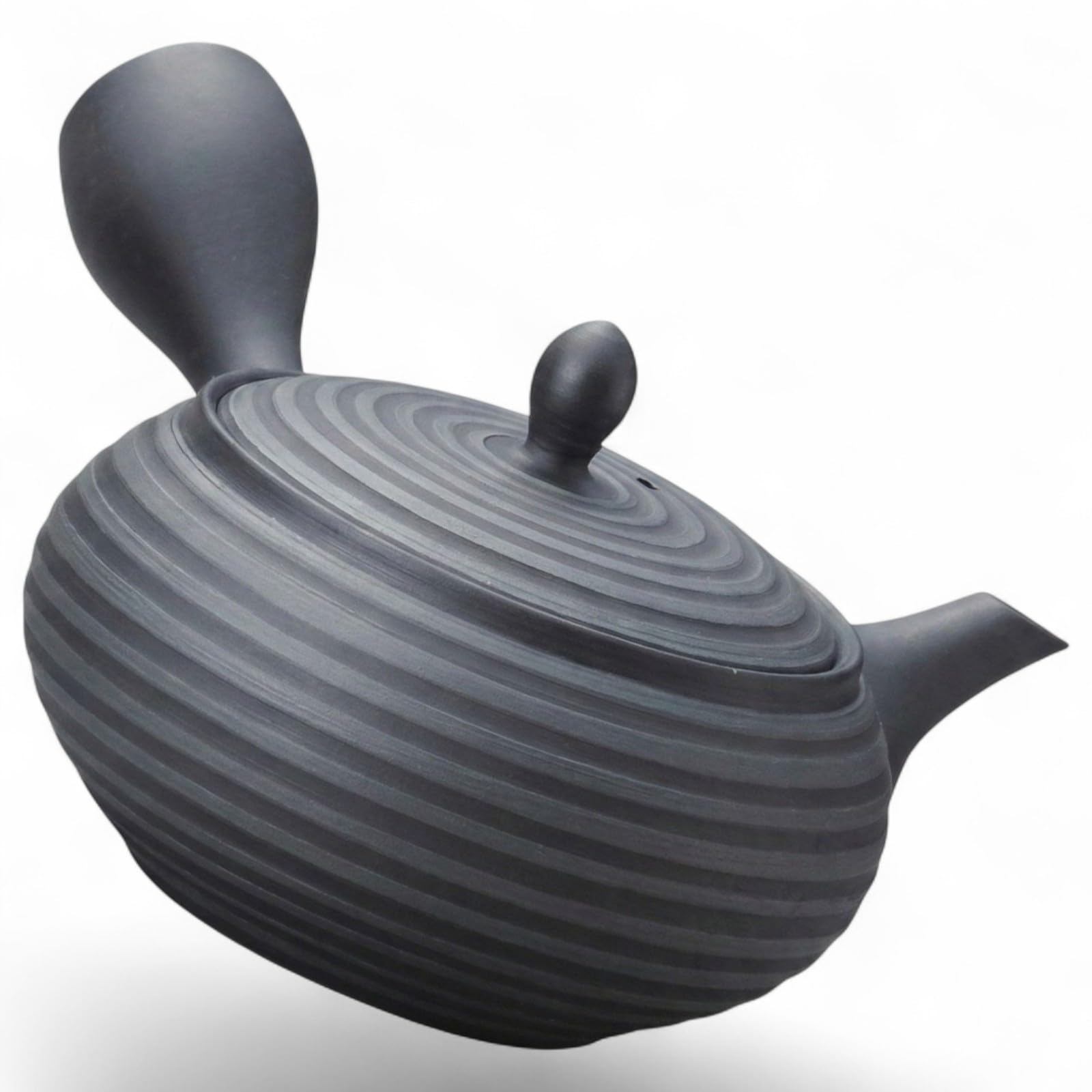 Tokoname Teapot, 340ml Ceramic Mesh Strainer