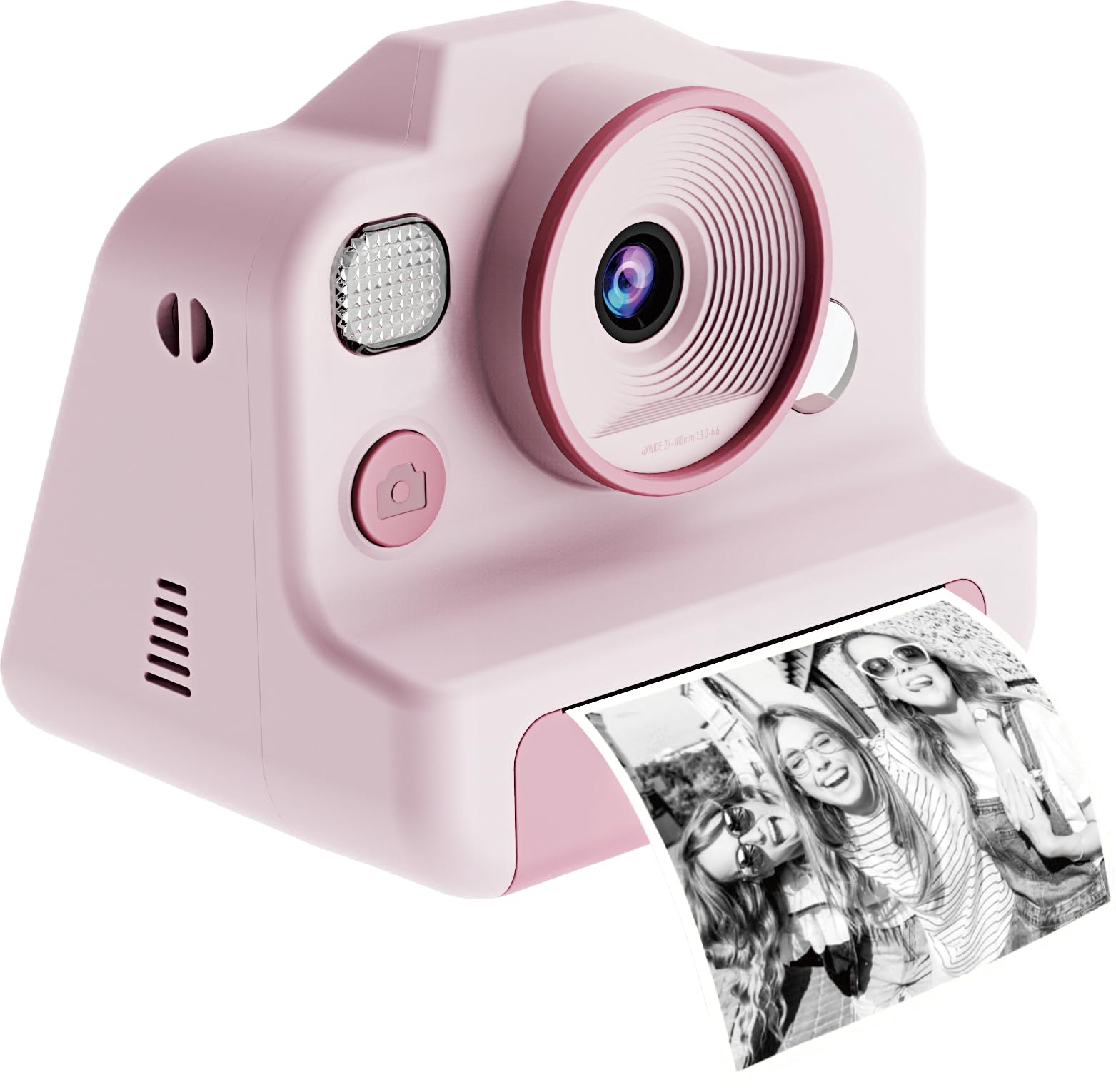 Instant Print Camera Pink