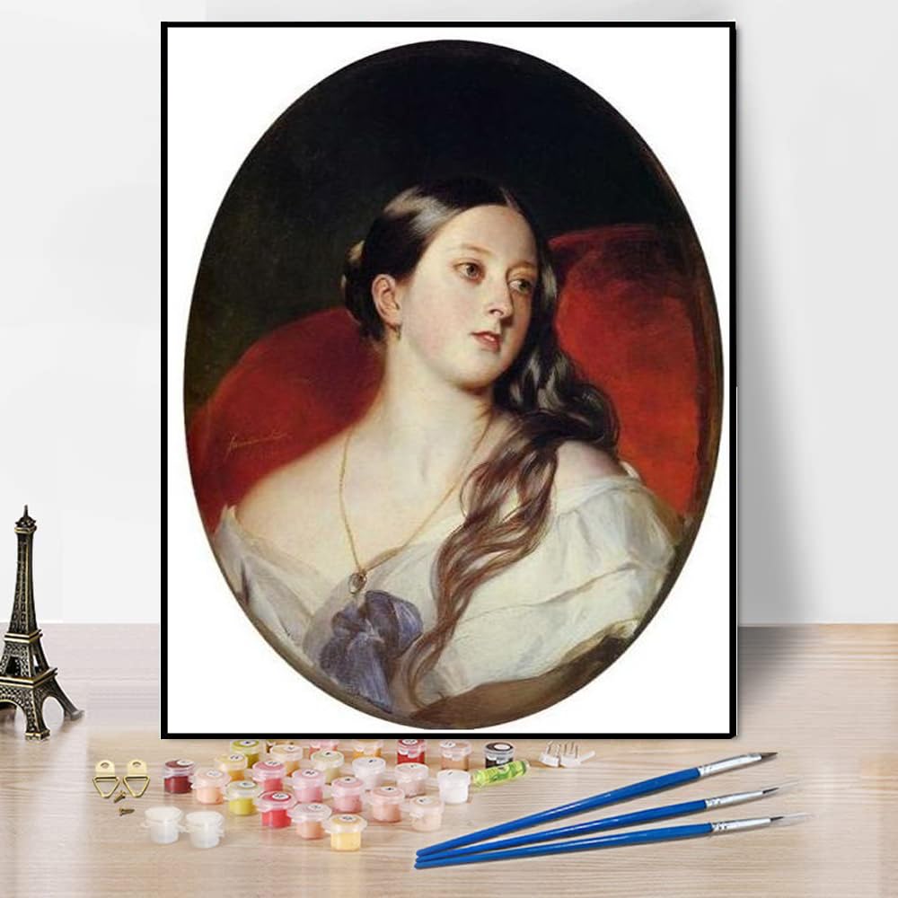 Amazon.com: Paint by Numbers for Adult Queen Victoria Painting by