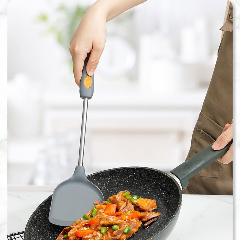 Thickened Anti-scalding Rice Spoon Frying Shovel Kitchenware Set Kitchen