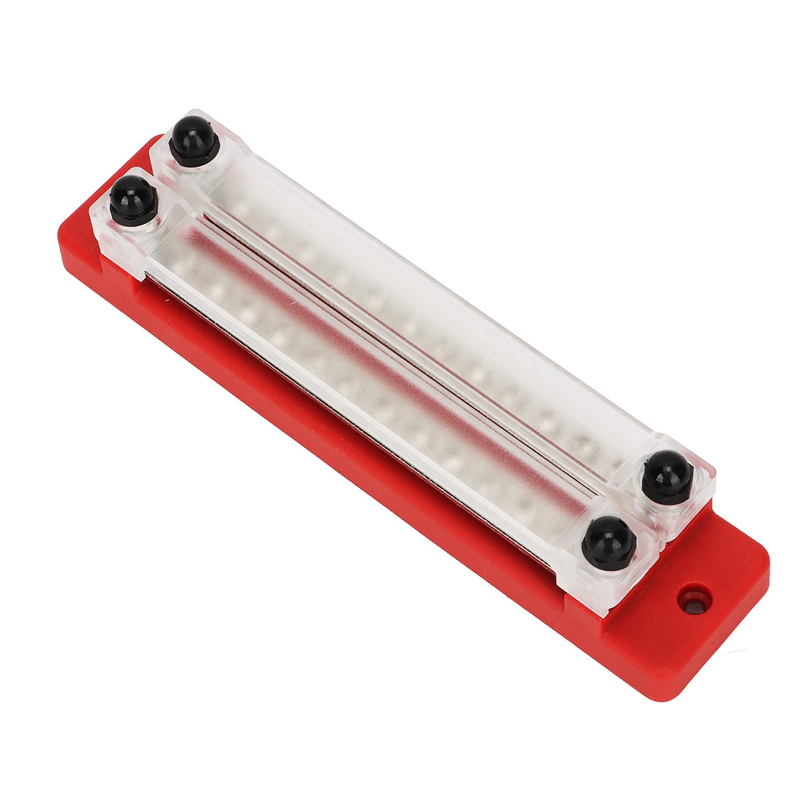 Bornier de Distribution d'énergie, Bornier de Bloc de Distribution de Bornier, Bloc de Barre de Bus de Terminal Antirouille en Acier Inoxydable 12 Voies 150A 12 à 48V pour