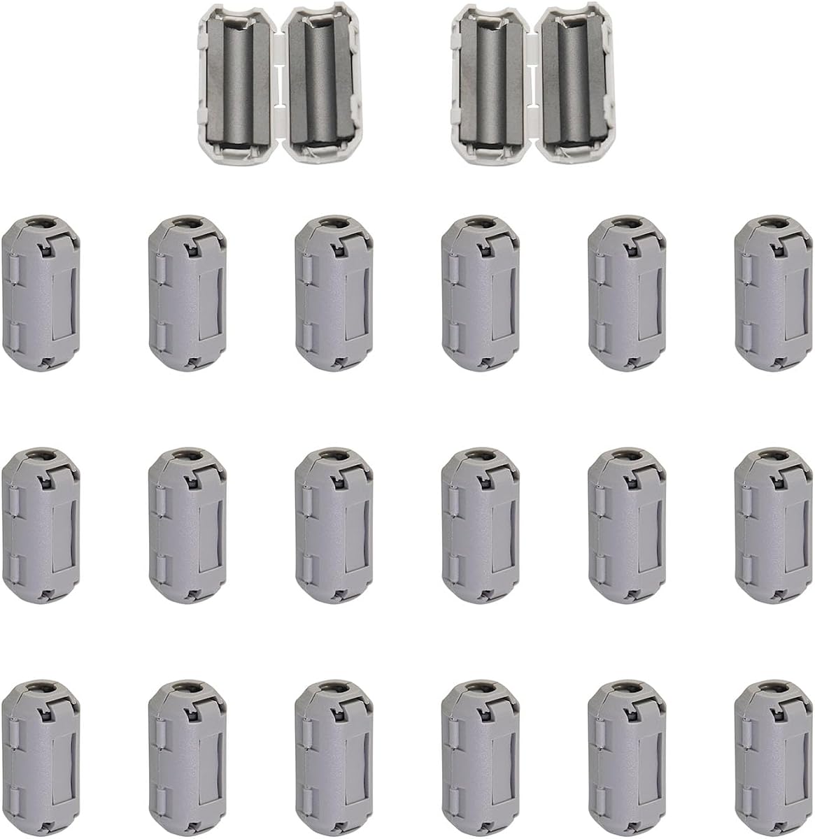 20Pcs 5mm Clip-on Ferrite