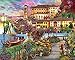 White Mountain - Italian Promenade, 1000 Piece Jigsaw Puzzle, Italy Puzzle