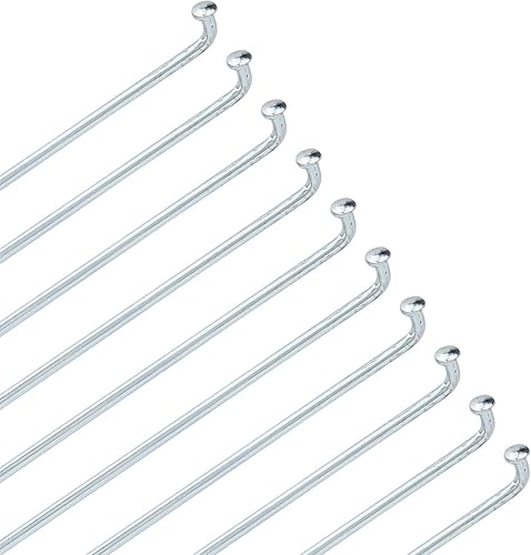 Miniatura 7 de VGEBY Radios de bicicleta, 10 piezas 13G 0.087 in radios de bicicleta radios de acero inoxidable bicicleta triciclo accesorios