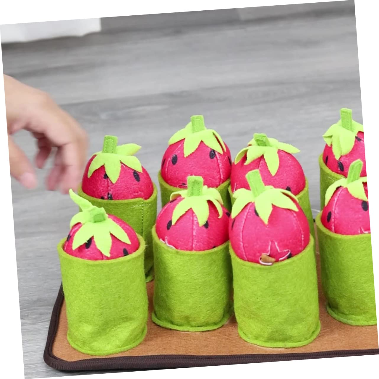 Hundeschnüffelmatte mit Langsamer Fütterung aus Polyester