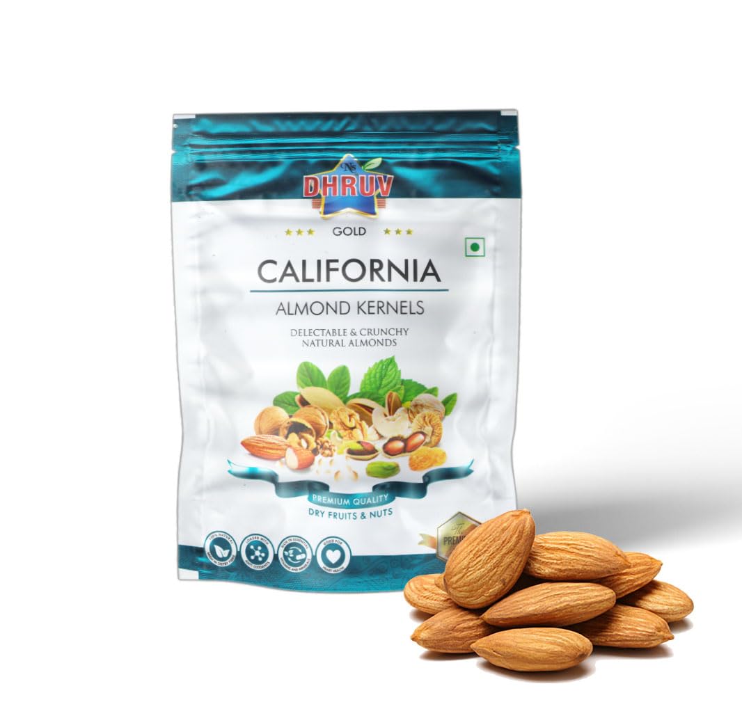 DHRUV Gold California Almond Kernels | American Badam Giri, 250g … (B08DLMRFH4) Amazon Price History, Amazon Price Tracker