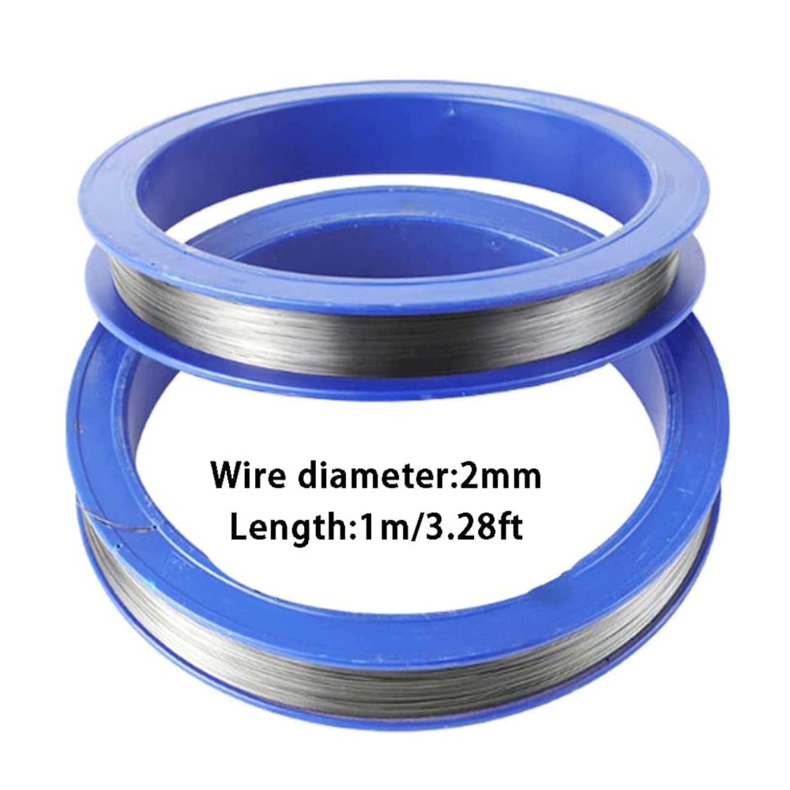 Drut molibdenowy, używany do produkcji różnych elementów grzejnych, specjalny drut molibdenowy, długość 1 m, średnica (2,0 mm)
