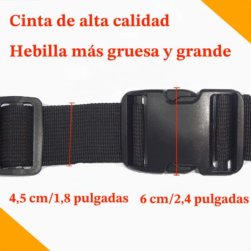 Arnés de motocicleta infantil Jolik ajustable con dos asas, material transpirable en negro