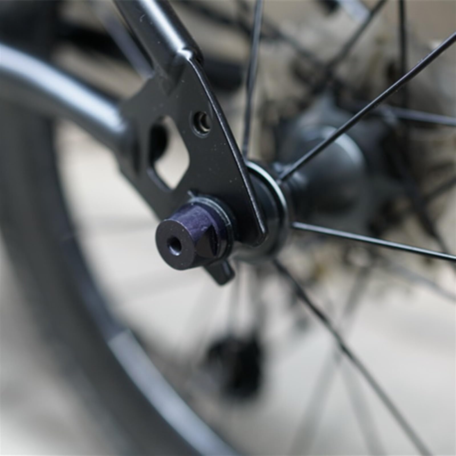 Schnellspanner Fahrrad,Schnellspanner 1 Paar Faltrad Vorne Und Hinten Hub Welle USO apto para P Linie Hub Achse