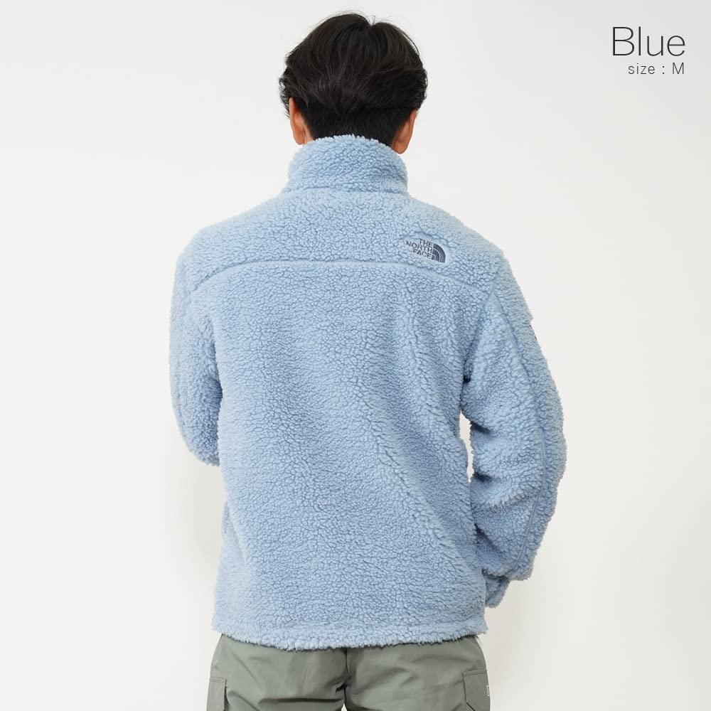 ノースフェイス　ハーフボタン　フリースジャケット　Lサイズ　水色　古着　ブルー Amazon | L ブルー THE NORTH FACE ザ・ノース・フェイス