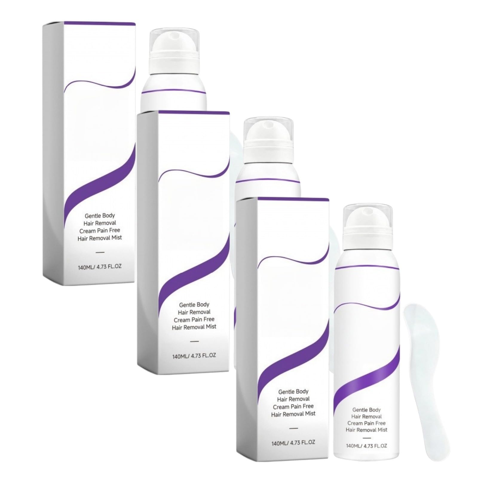 Enthaarungscreme, sanft für den Körper, seidiges und schmerzloses Enthaarungsspray für Frauen und Männer, Epilierprodukt mit schneller Wirkung, geeignet für empfindliche Haut