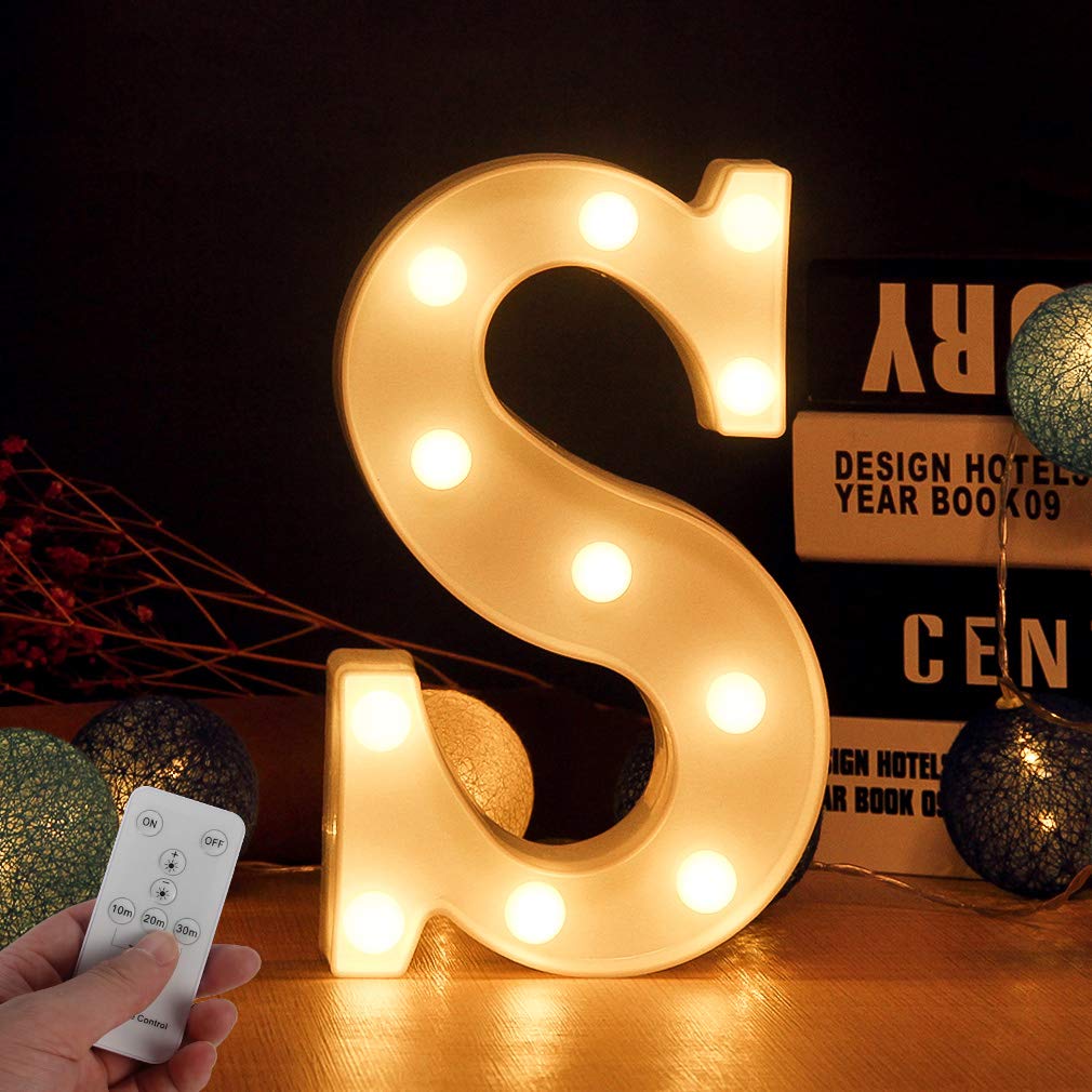 Buy Light Up Letters for Wall Decor,Led Letter Lights Alphabet Light Up