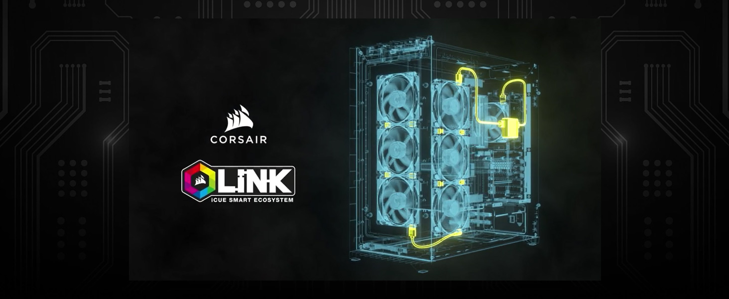 Amazon.com: CORSAIR iCUE Link 3500X RGB Mid-Tower ATX PC