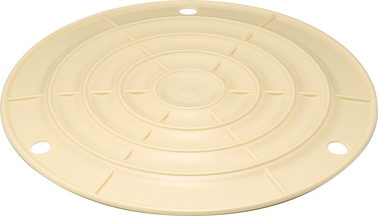 ?? Risu Pickle Barrel Push Lid, Round, Ivory, For 60 Types, Made in Japan